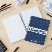 Engineering Graph Paper Design | Custom Geometry Notizblock