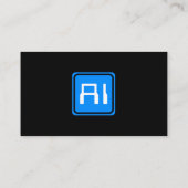 Engineering künstlicher Intelligenz Visitenkarte (Rückseite)
