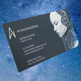 Engineering künstlicher Intelligenz Visitenkarte