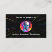 Engineering künstlicher Intelligenz Visitenkarte (Vorderseite)