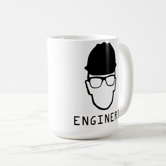 Engineering Nerd Tasse (VorderseiteRechts)