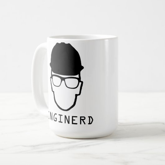 Engineering Nerd Tasse (Vorderseite Links)