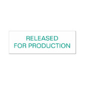 Engineering "RELEASASED FOR PRODUCTION" Zeichn Permastempel (Design)