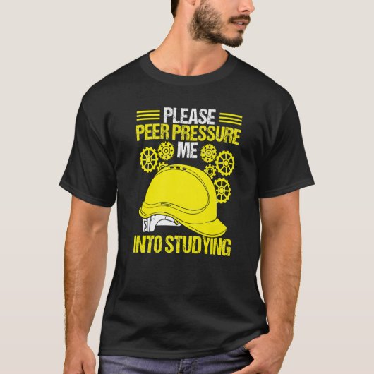 Engineering School Graduation Humor Funny Engineer T-Shirt (Vorderseite)