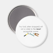 Engineering-Spaß Magnet (Vorderseite/Rückseite)