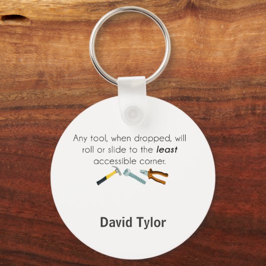 Engineering-Spaß Schlüsselanhänger (Vorderseite)