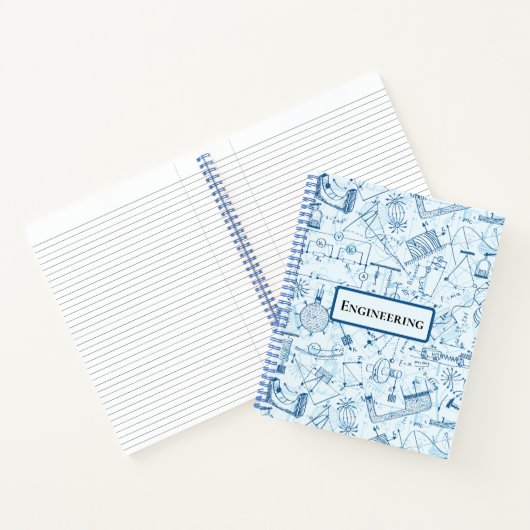 Engineering Spiral Notebook Notizblock (Innenseite)