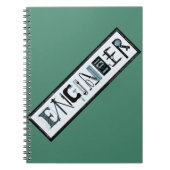 Engineering Tools des Trade-Notebooks Notizblock (Vorderseite)