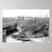 Engineering Works of Great Lakes Poster (Vorne)