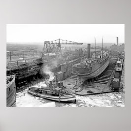 Engineering Works of Great Lakes Poster