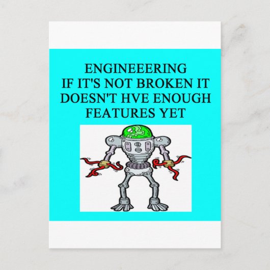 ENGINEERINGjoke Postkarte (Vorderseite)