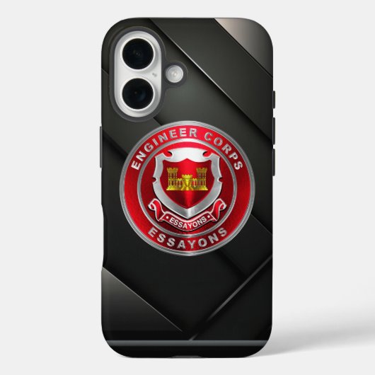Engineeringkorps Case-Mate iPhone Hülle (Rückseite)