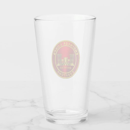Engineeringkorps Glas (Rückseite)