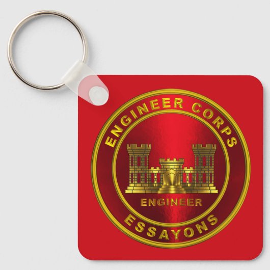 Engineeringkorps Schlüsselanhänger (Vorderseite)
