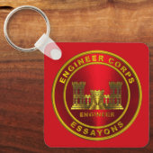 Engineeringkorps Schlüsselanhänger (Vorderseite)