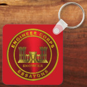 Engineeringkorps Schlüsselanhänger (Rückseite)