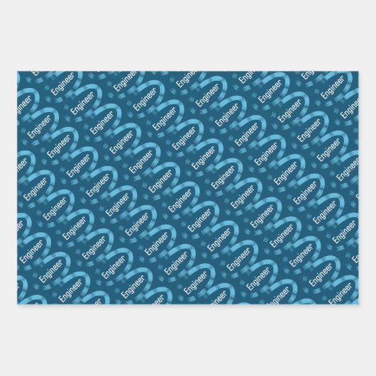 Engineeringoval Geschenkpapier Set (Vorderseite 2)