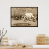 Engineers Corps and Two Deer SD 1889 Poster (Küche)