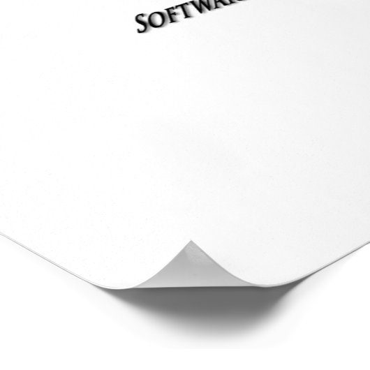 Engineers Rule Archival Poster (Ecke)