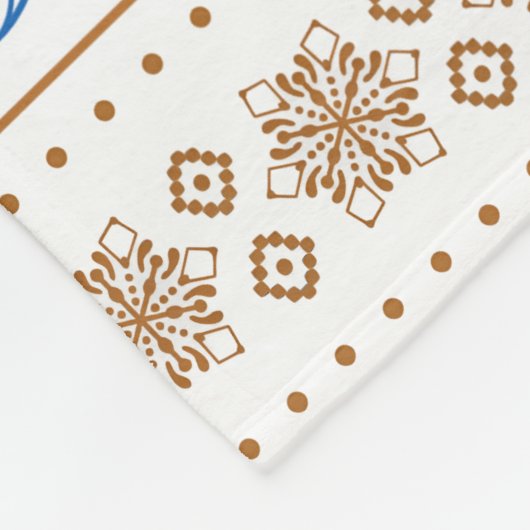 Engineers Without Borders USA Cozy Holiday Blanket Fleecedecke (Ecke)