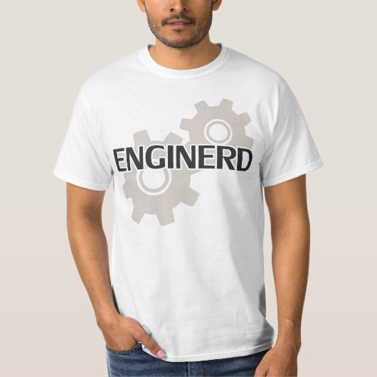 Enginerd Ingenieur-Nerd T-Shirt (Vorderseite)