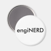 engiNERD Magnet (Vorderseite/Rückseite)