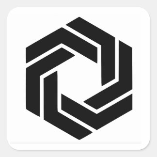 EnGioNeer-Aufkleber Quadratischer Aufkleber