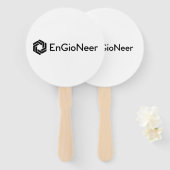 EnGioNeer Hand Fan Fächer (Vorne und Hinten)