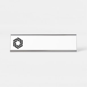 EnGioNeer Name Plate Schreibtischnamensplakette