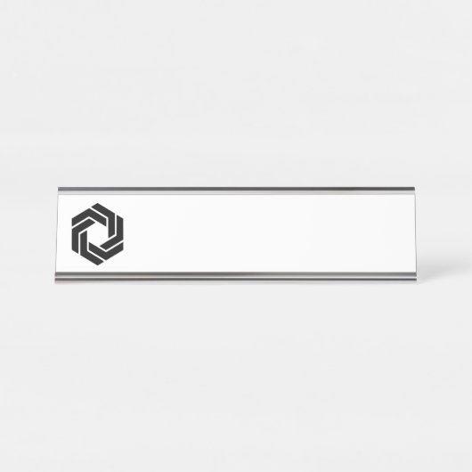 EnGioNeer Name Plate Schreibtischnamensplakette (Vorderseite )