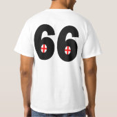 England 1966 Weltmeisterschaft T-Shirt (Rückseite)