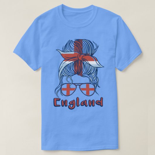 England 2022 English Girl football Weltmeisterscha T-Shirt (Design vorne)