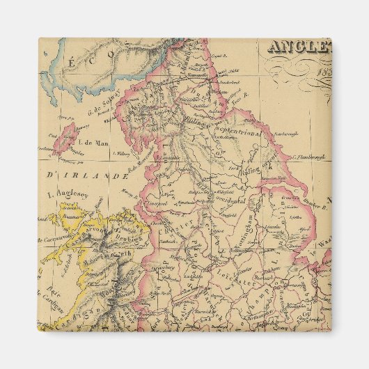 England 4 magnet (Vorne)