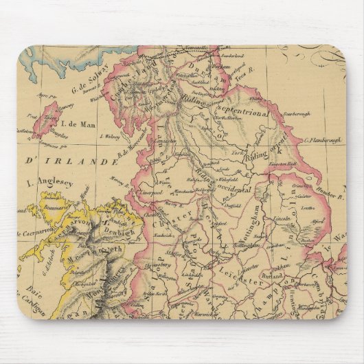 England 4 mousepad (Vorne)