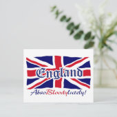 England - Absobloodylly 4 Postkarte (Stehend Vorderseite)