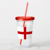 England Acryltrinkbecher (Rückseite)