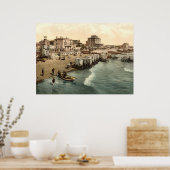 England, antike Küste Bognor Regis, Sussex Poster (Küche)