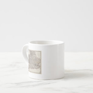 England-Atlas-Karte Espressotasse