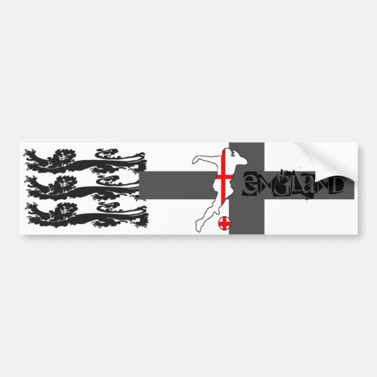 ENGLAND-Autoaufkleber Autoaufkleber (Vorne)