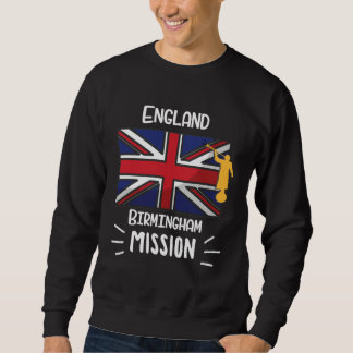 England Birmingham Mormon LDS Mission Missionary Sweatshirt