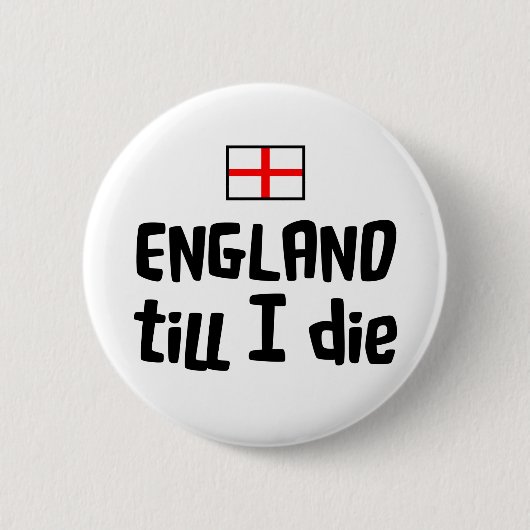 England, bis ich die button (Vorderseite)