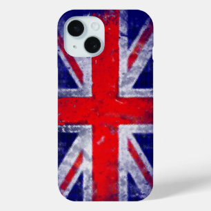 England: Blaue und rote Flagge Case-Mate iPhone Hülle