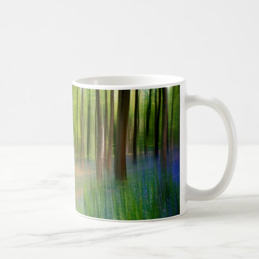 England| Bluebell Eichenwald im Springtime Kaffeetasse (Rechts)