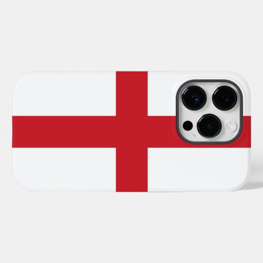England Case-Mate iPhone Hülle (Rückseite (Horizontal))
