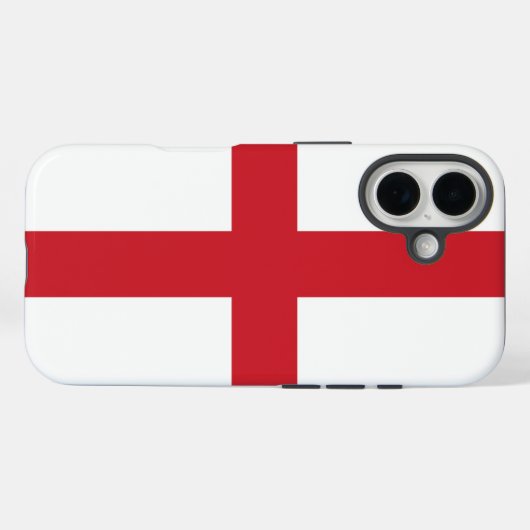 England Case-Mate iPhone Hülle (Rückseite (Horizontal))