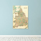 England (Composite) Leinwanddruck (Insitu (Holzboden))