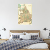 England (Composite) Leinwanddruck (Insitu (Schlafzimmer))
