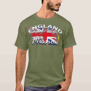 England Coventry Mormon LDS Mission Missionar T-Shirt