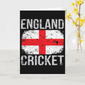 England Cricket  Karte (Gelbe Blume)