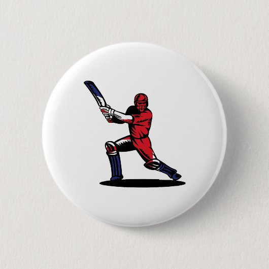 England Cricket Trikot Button (Vorderseite)